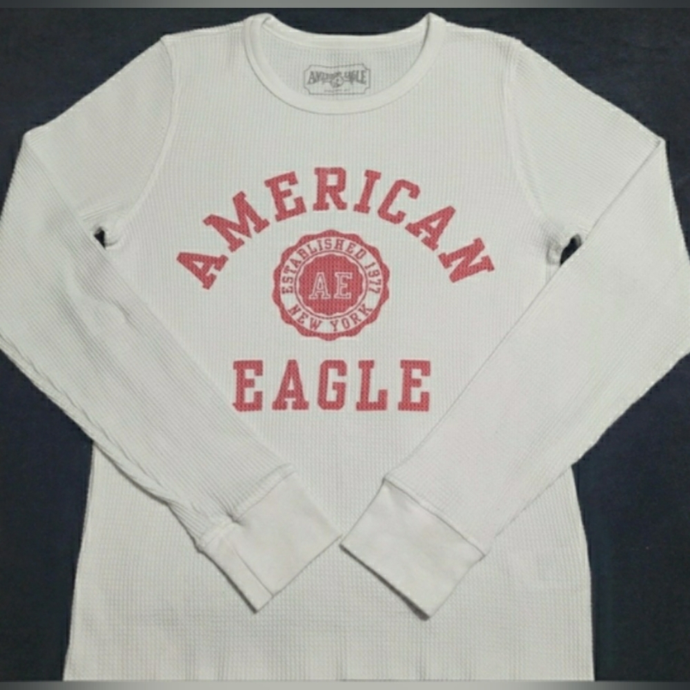 ❗SALE❗AEO Waffle Knit Thermal, Graphic L/S T-shirt